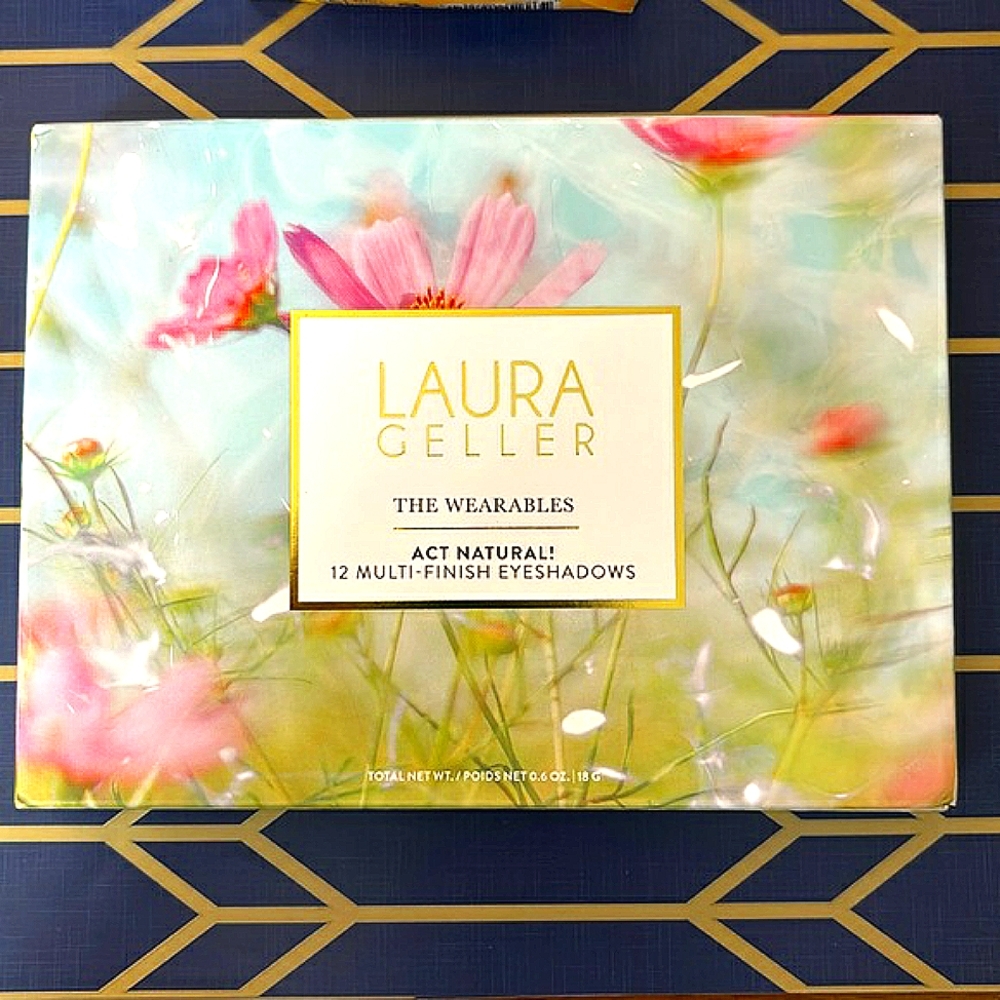 LAURA GELLER multi The Wearables Act Natural 12 Multi Finish Eyeshadows.…